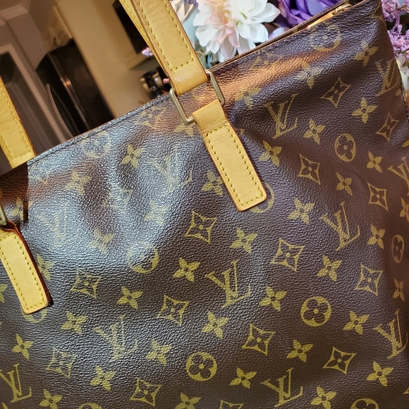 Sold💜Authentic Louis Vuitton Cabas Mezzo Monogram - Picture 7 of 8